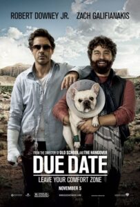 due date movie review poster