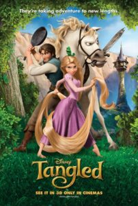 tangled movie review poster