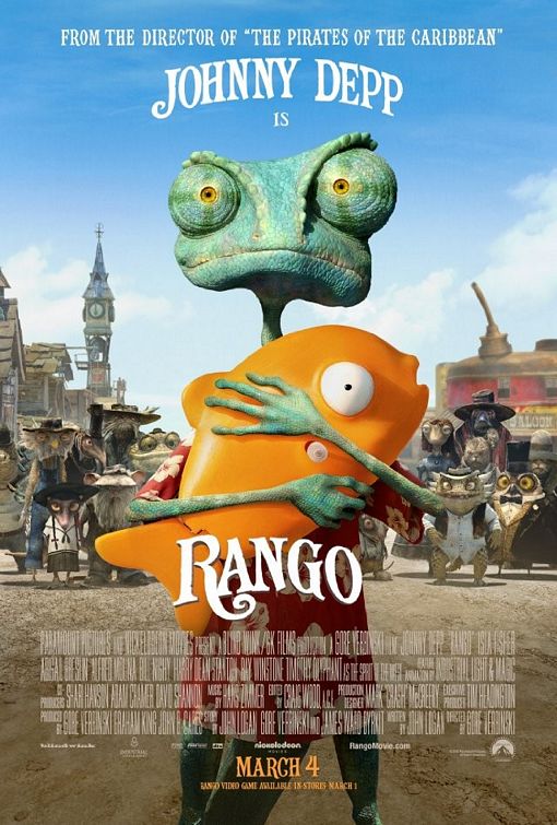 rango movie review poster