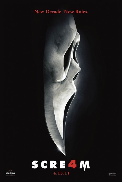 scre4m scream 4 movie review poster