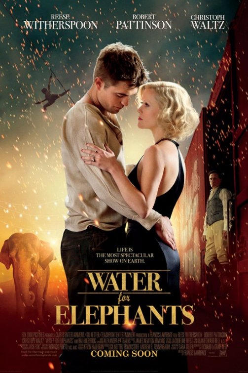 water for elephants movie review poster