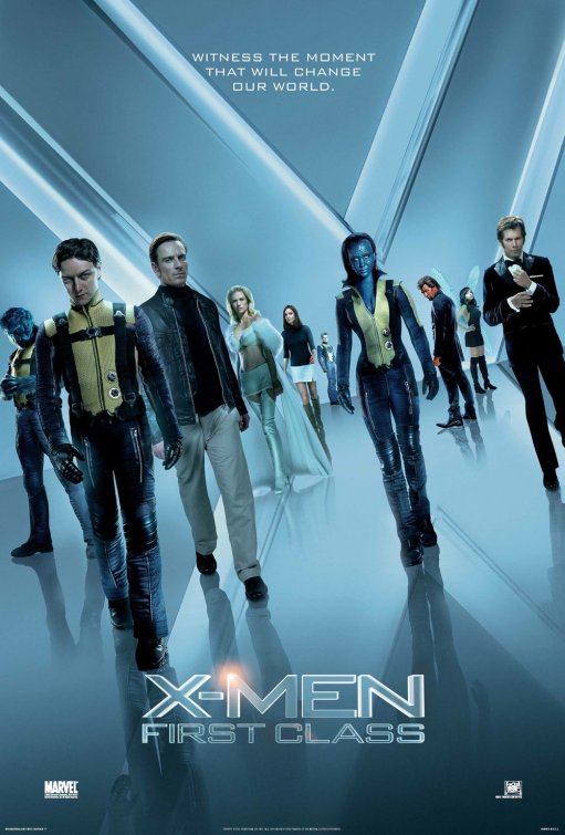 x-men first class movie review poster