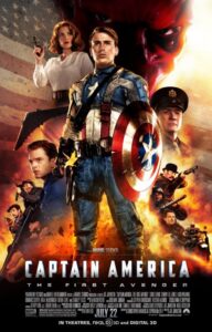captain america movie review poster