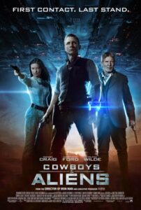 cowboys and aliens movie review poster