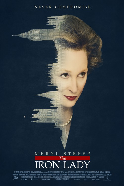 the iron lady movie review poster