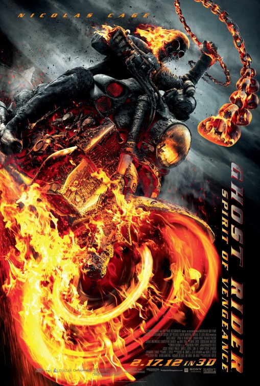 ghost rider spirit of vengeance movie review poster