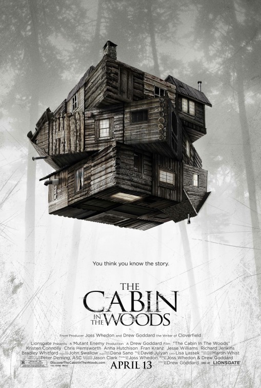 the cabin in the woods movie review poster