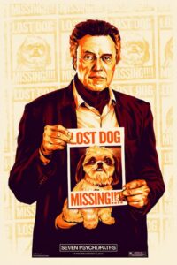 seven psychopaths movie review poster