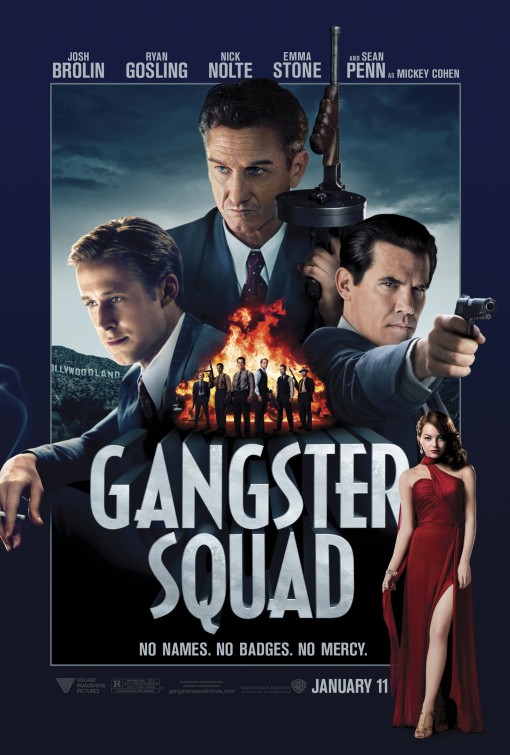 gangster squad movie review poster