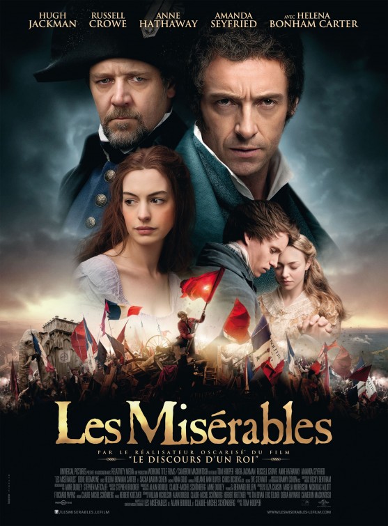 les miserables movie review poster