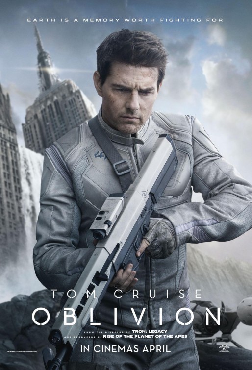 oblivion movie review poster