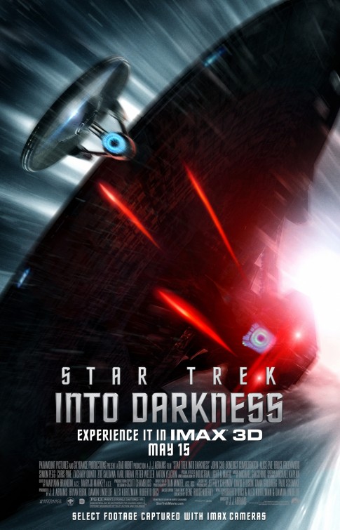 star trek into darkness movie review poster