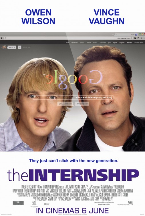 the internship movie review poster