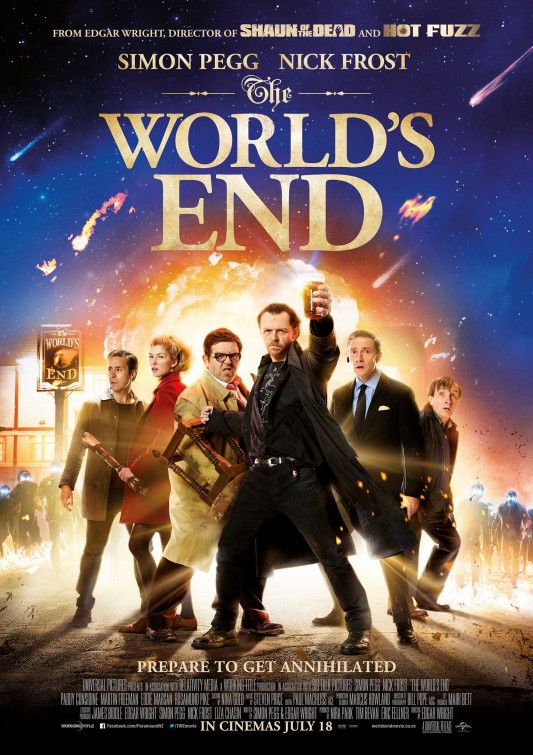 the world's end movie review poster