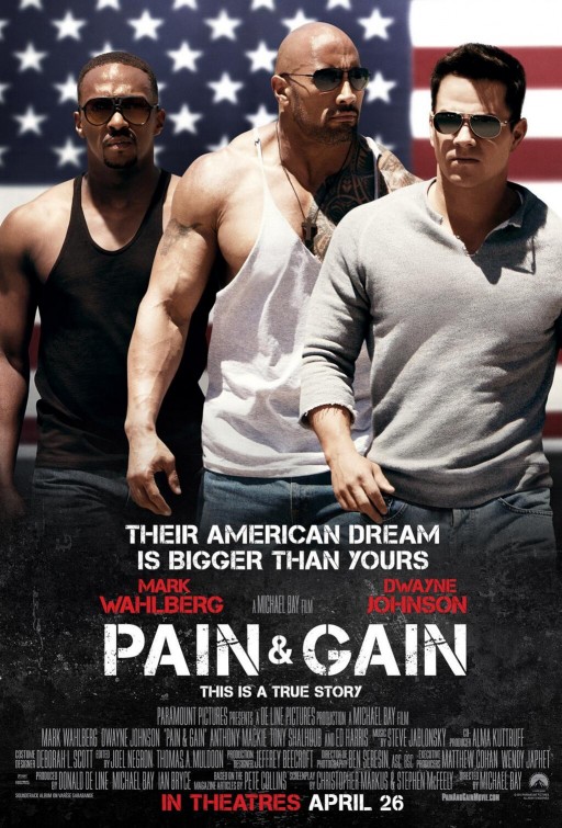 pain and gain movie review poster