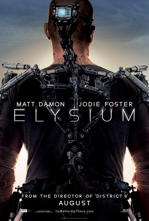 elysium movie review poster