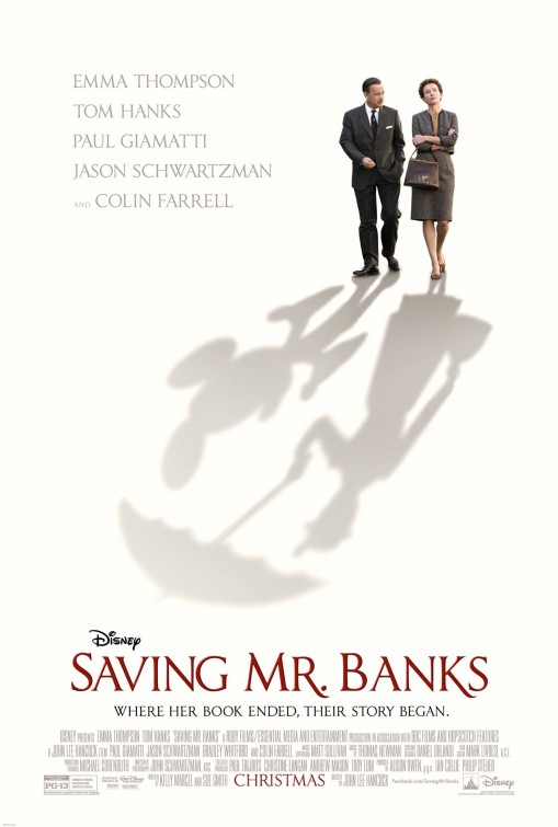 saving mr banks movie review poster