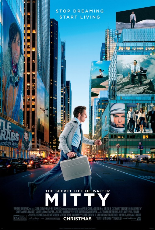 the secret life of walter mitty movie review poster