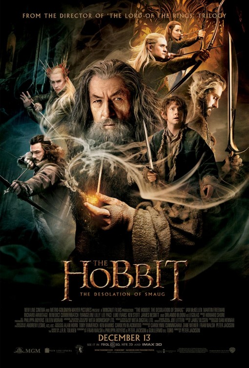the hobbit the desolation of smaug movie review poster