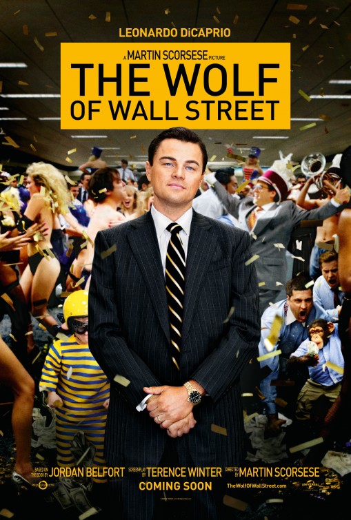 the wolf of wall street movie review poster