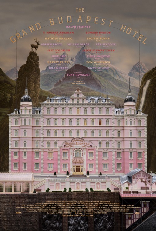 the grand budapest hotel movie review poster