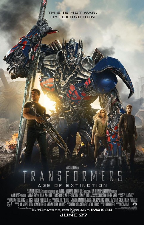 transformers age of extinction movie review poster