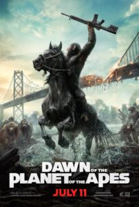 dawn of the planet of the apes movie review poster