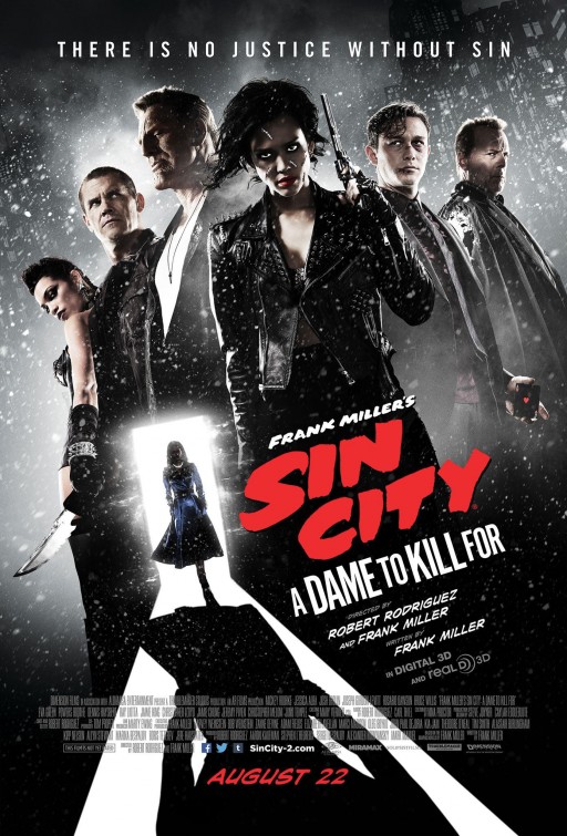 sin city a dame to kill for movie review poster