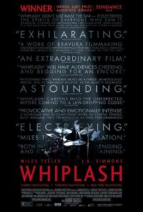 whiplash movie review poster