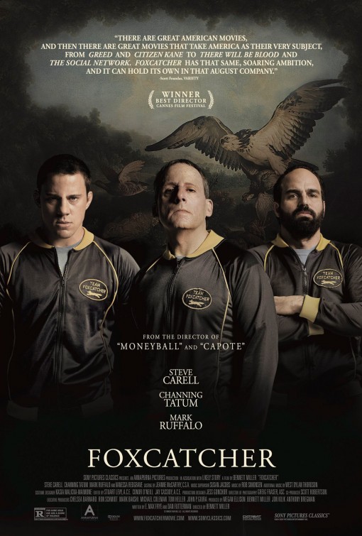 foxcatcher movie review poster