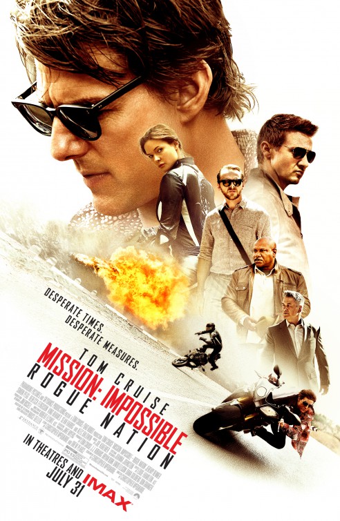 mission impossible rogue nation movie review poster