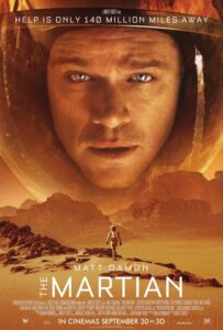 the martian movie review poster