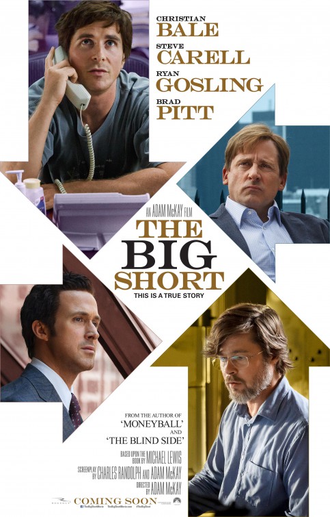 the big short movie review poster