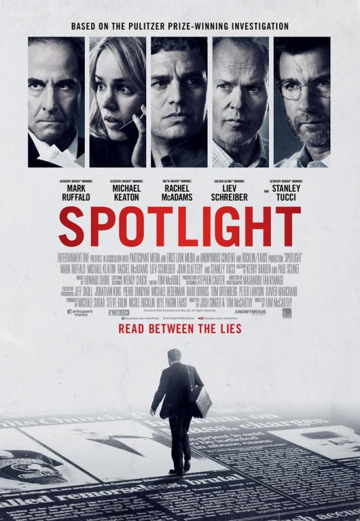 spotlight movie review poster