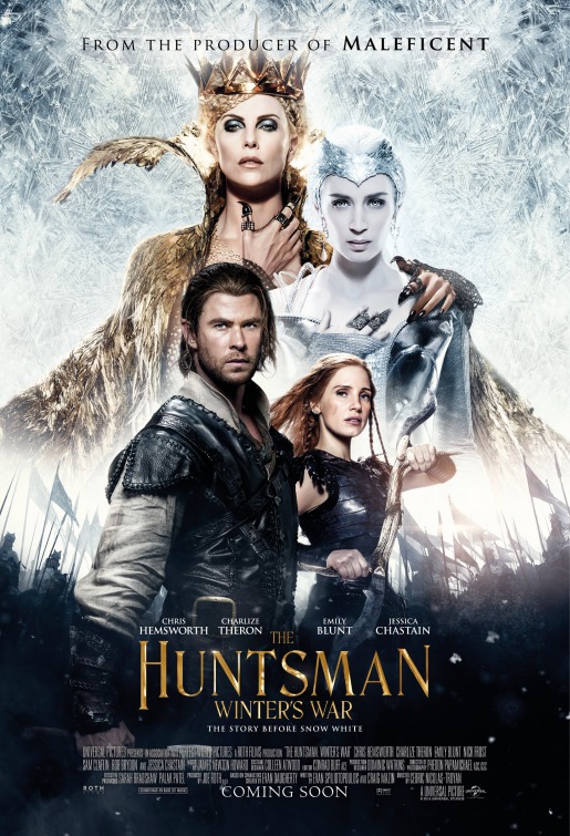 the huntsman winter's war movie review poster