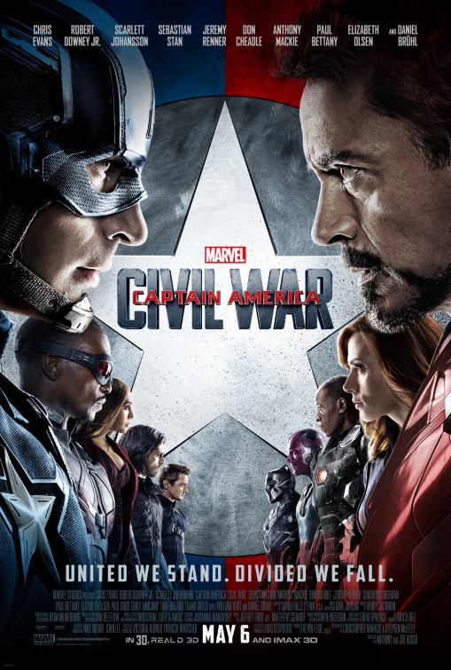 captain america civil war movie review poster
