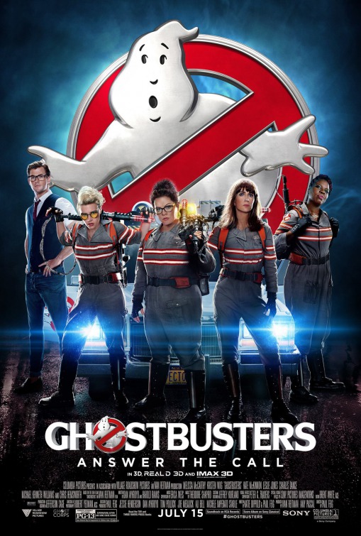 ghostbusters answer the call movie review poster