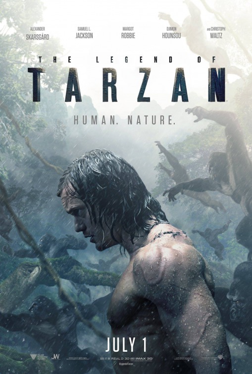 the legend of tarzan movie review poster