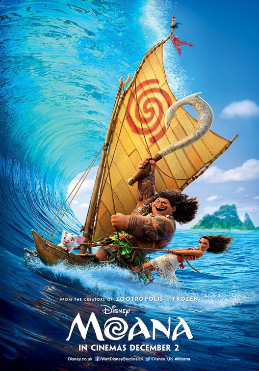 moana movie review poster