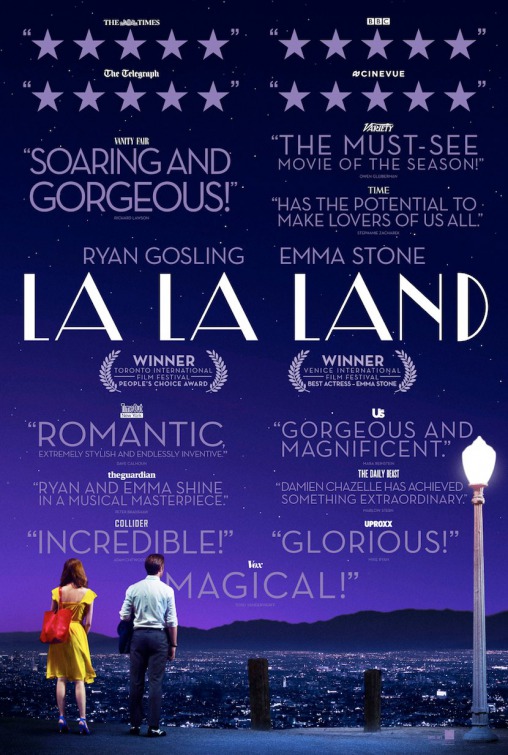 la la land movie review poster