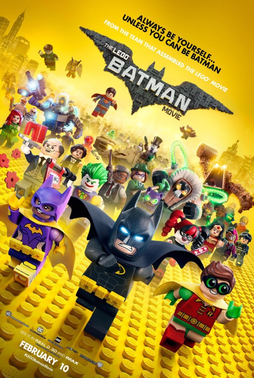 the lego batman movie review poster