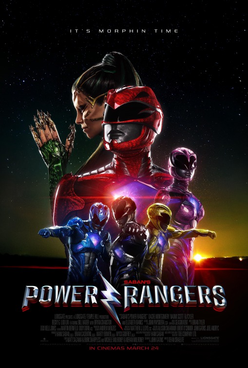 power rangers movie review poster