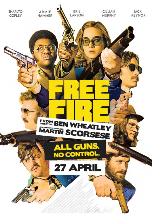 free fire movie review poster