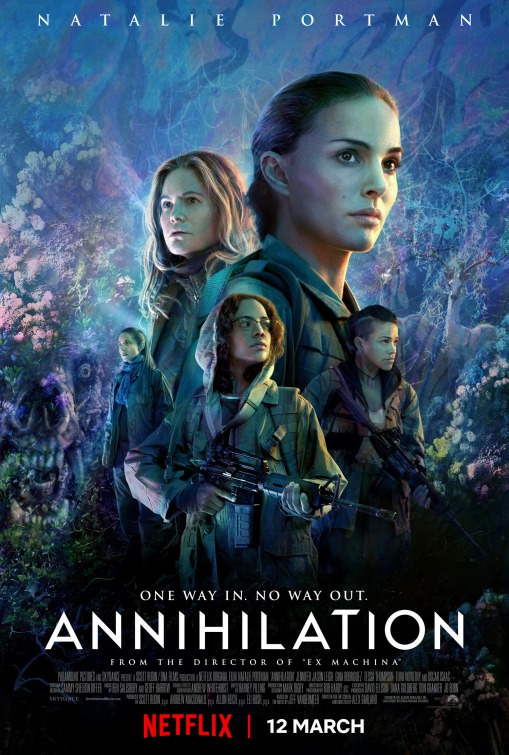 annihilation movie review poster