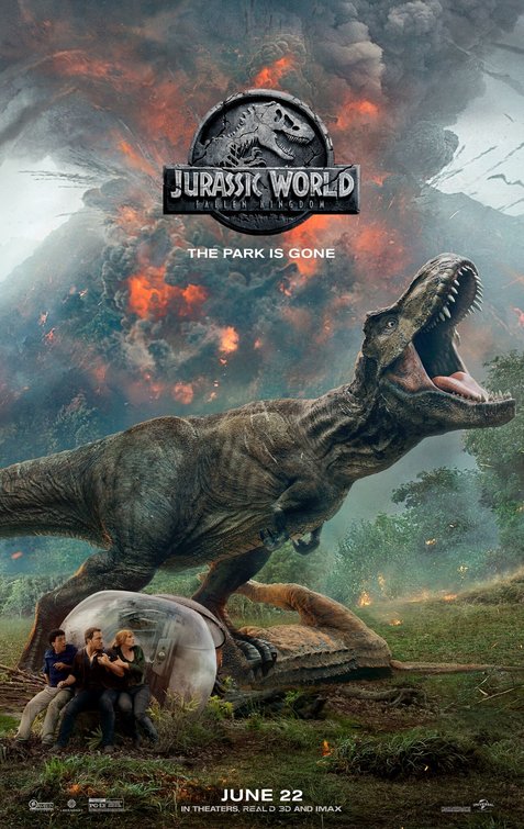 jurassic world fallen kingdom movie review poster