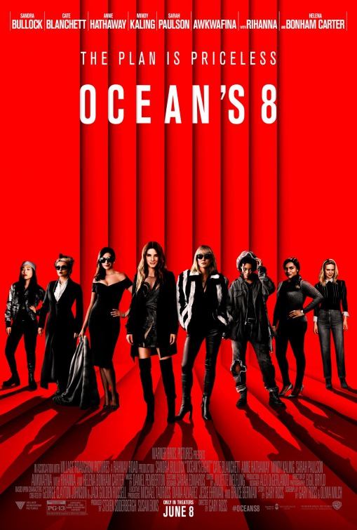 ocean's 8 movie review poster