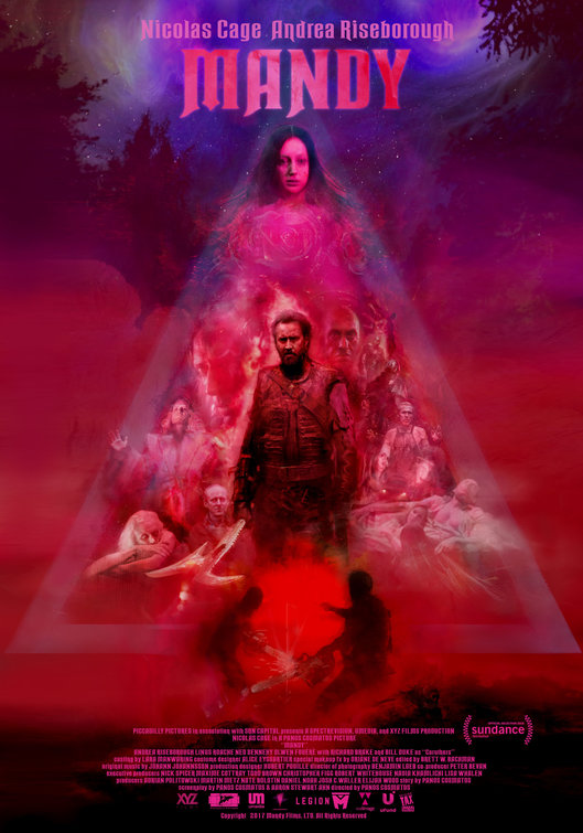 mandy movie review poster