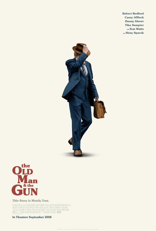 the old man and the gun movie review poster