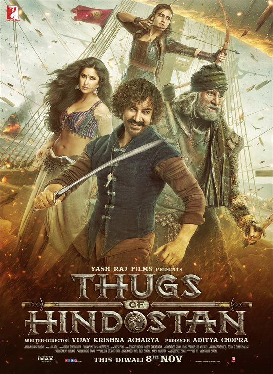 thugs of hindostan movie review poster