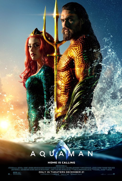 aquaman movie poster review